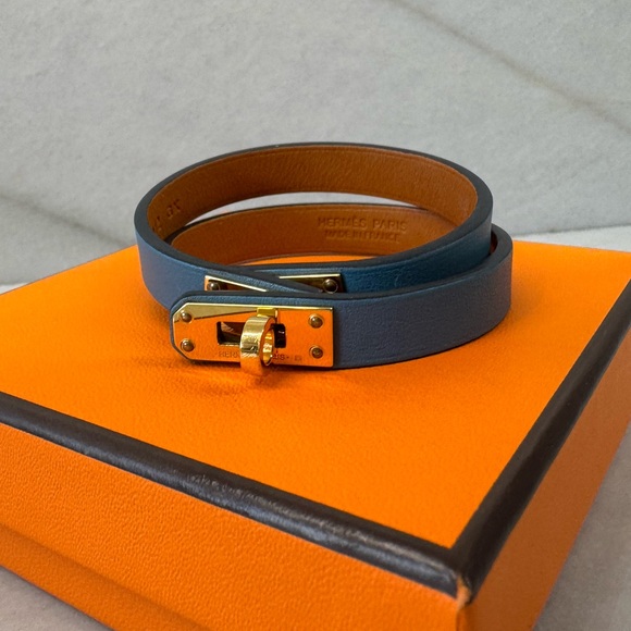 Hermes Mini Kelly Double Tour Wrap Bracelet - Picture 1 of 9